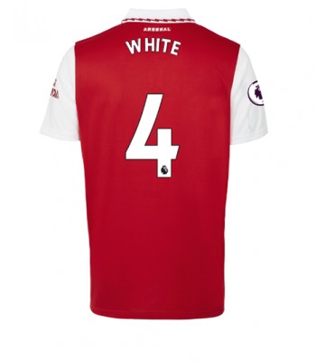 Arsenal Benjamin White #4 Hjemmedrakt 2022-23 Kortermet